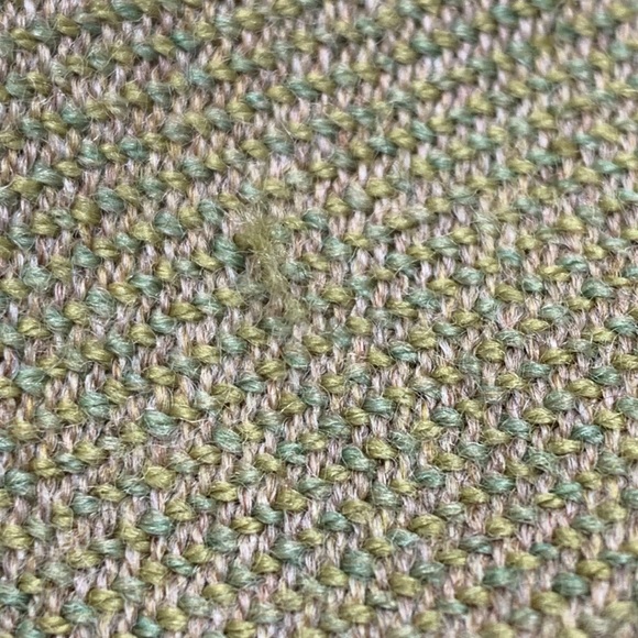 Ellen Tracy sage green blazer lined 3/4 sleeves wool cashmere blend 2 button - Picture 7 of 7